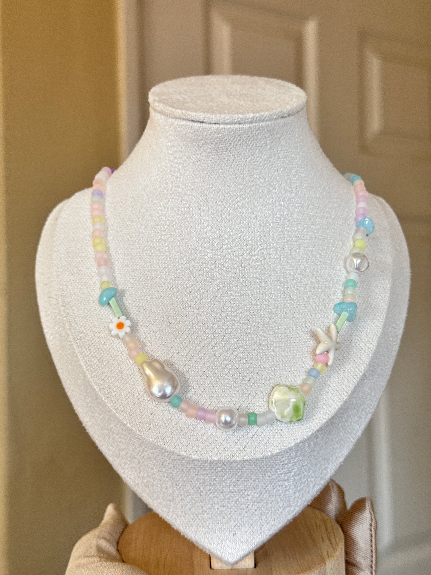 Starshell Beaded Necklace