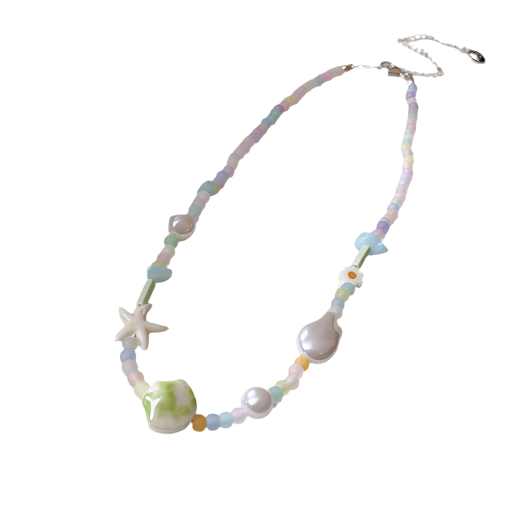 Starshell Beaded Necklace