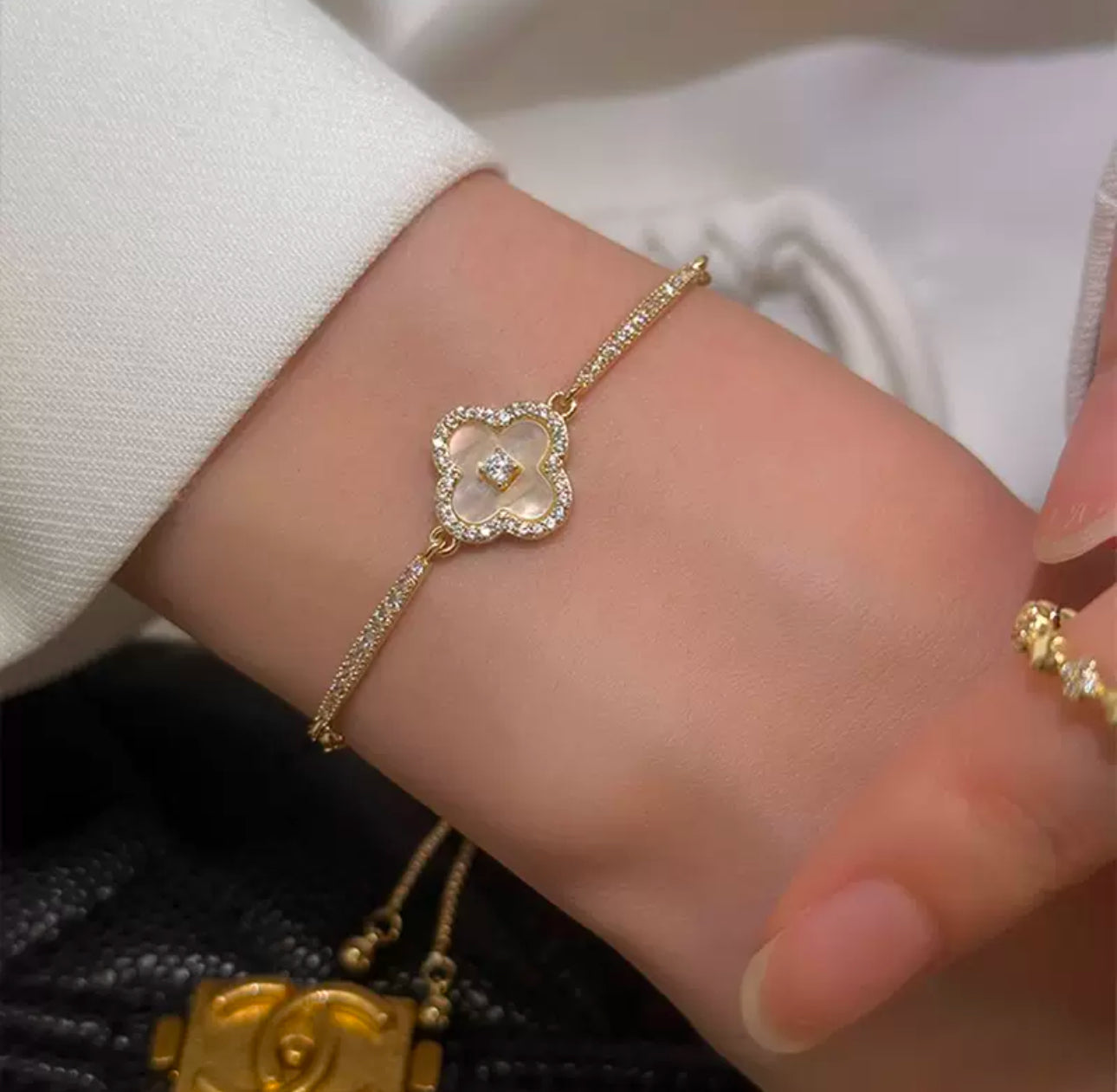 Clover zircon Bracelet