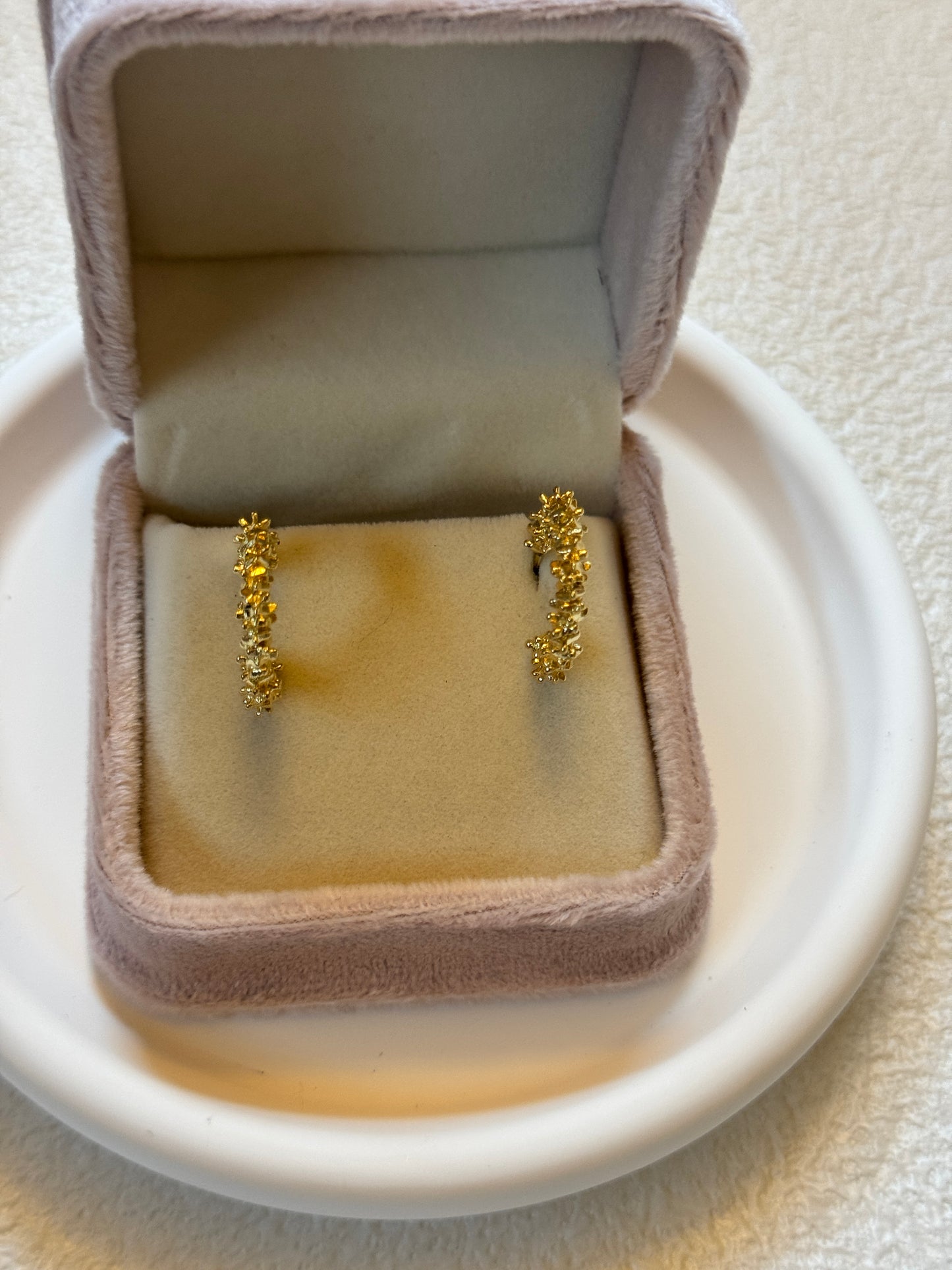 Ava Gold Hoop Earrings