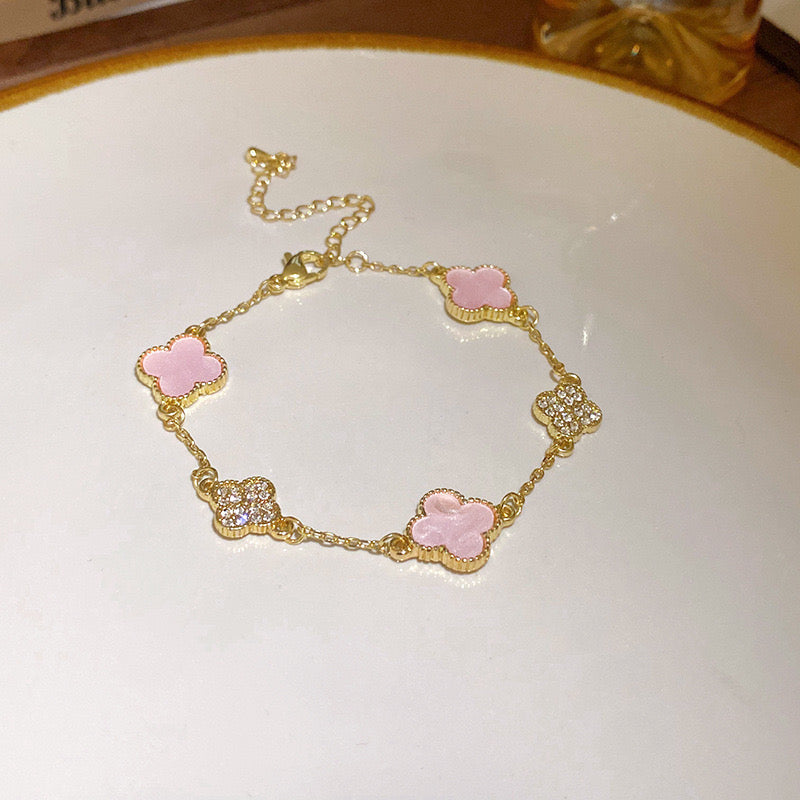 Clover zircon Bracelet