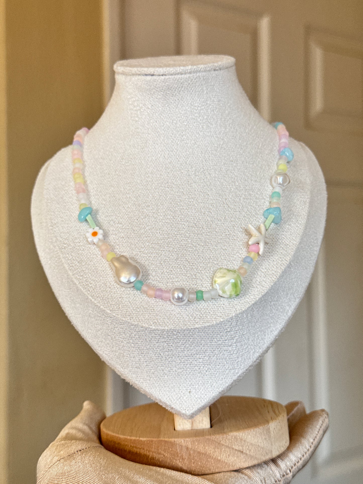 Starshell Beaded Necklace