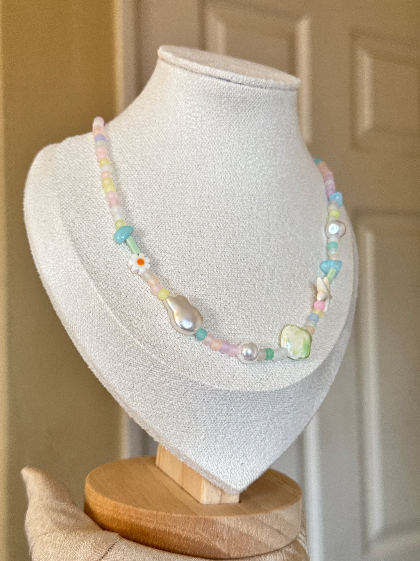 Starshell Beaded Necklace