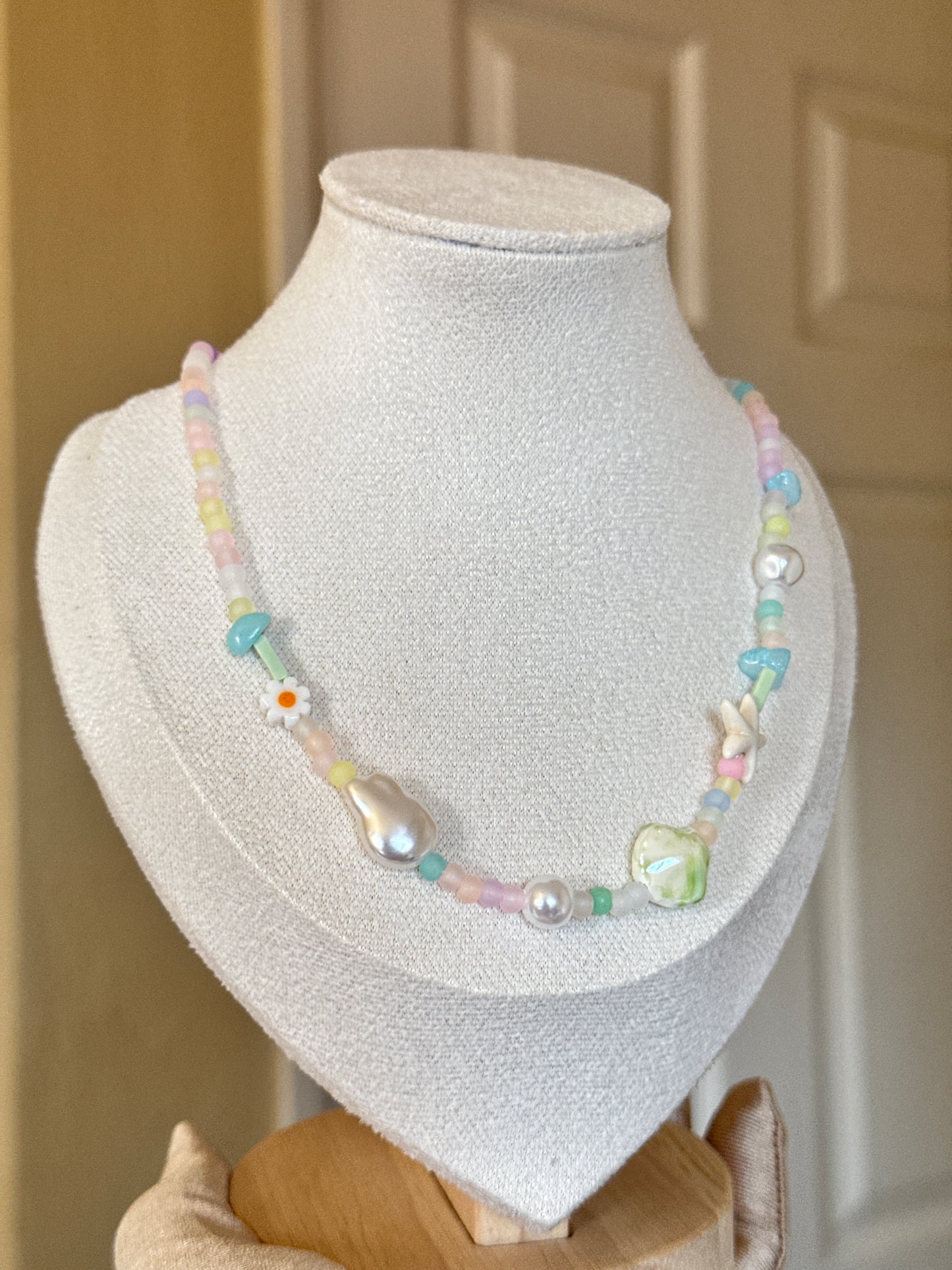 Starshell Beaded Necklace