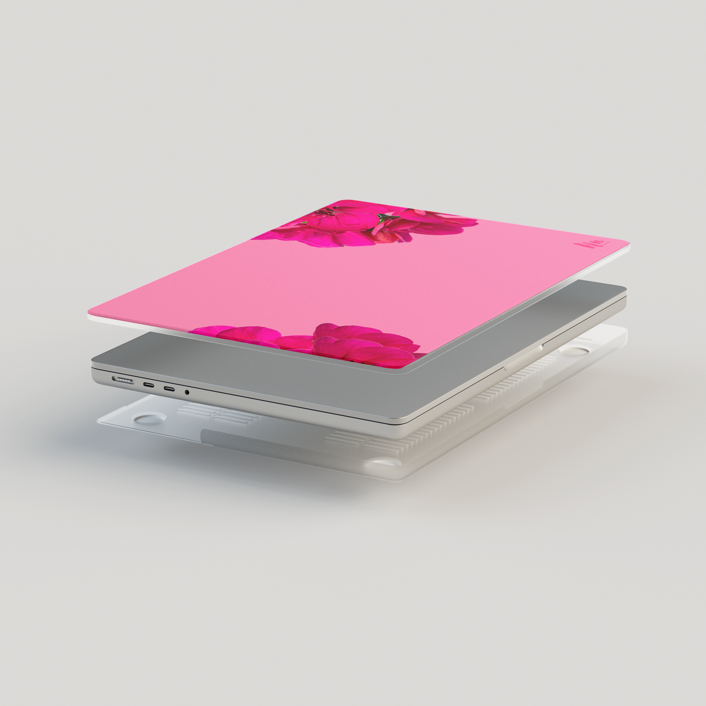 Pink Flower Bloom MacBook Case