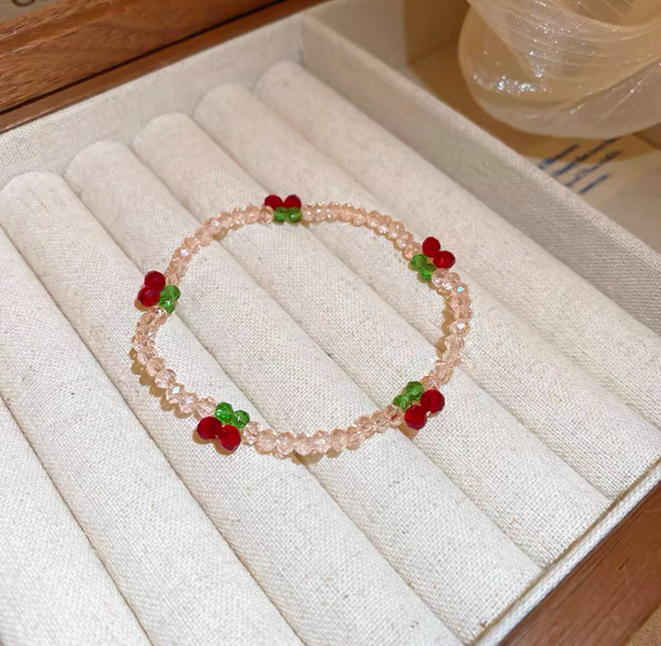 cherry summer girls bracelet