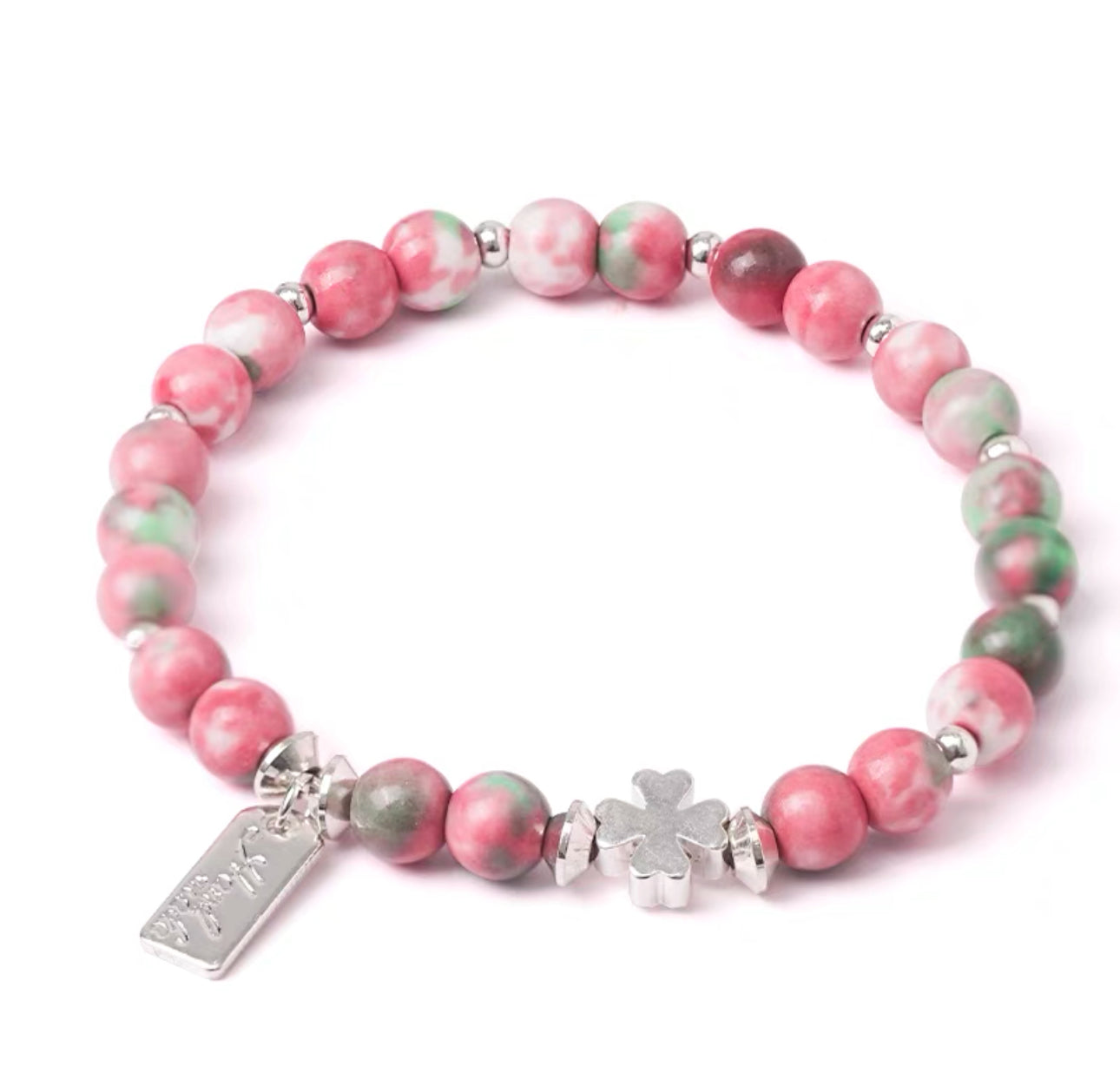 Cherry Blossom Pink Freshwater Pearl Bracelet