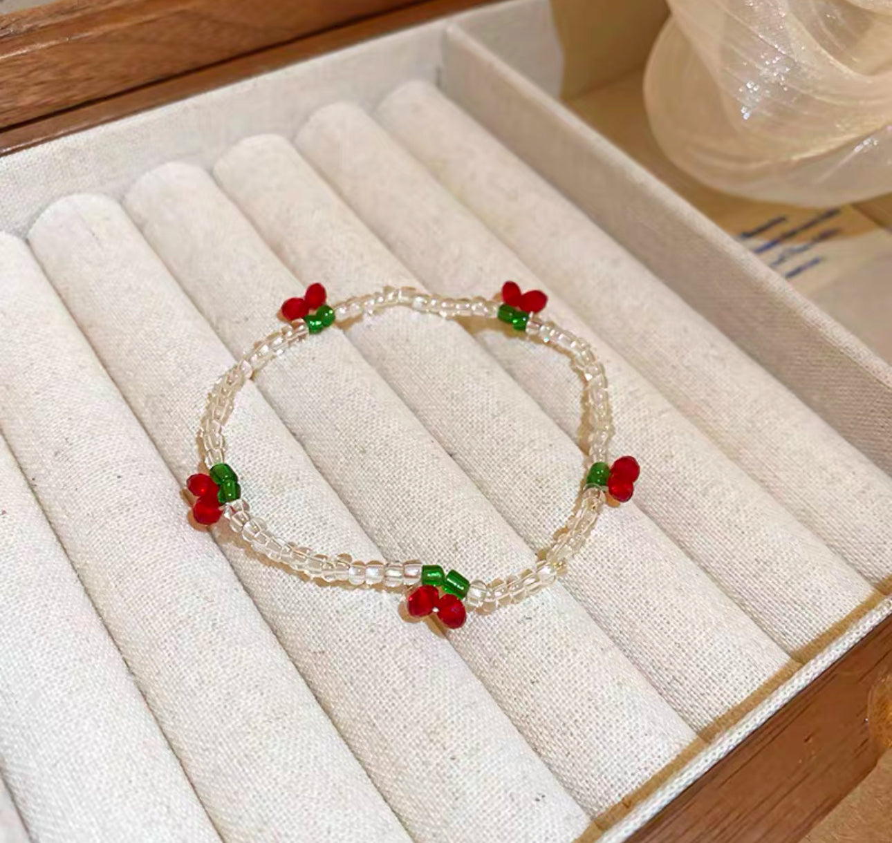 cherry summer girls bracelet