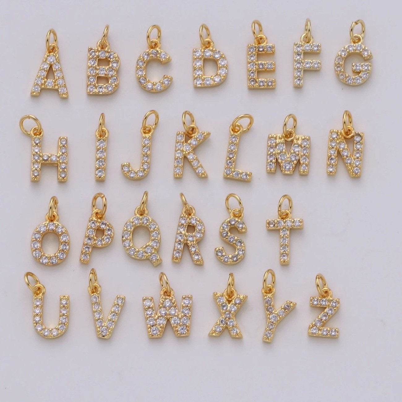 Stainless steel Gold Plated letter initial Knot Bracelet