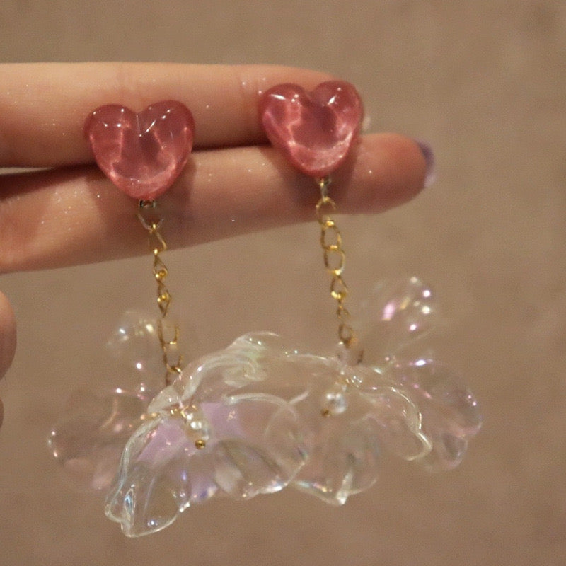 Super fairy pink transparent