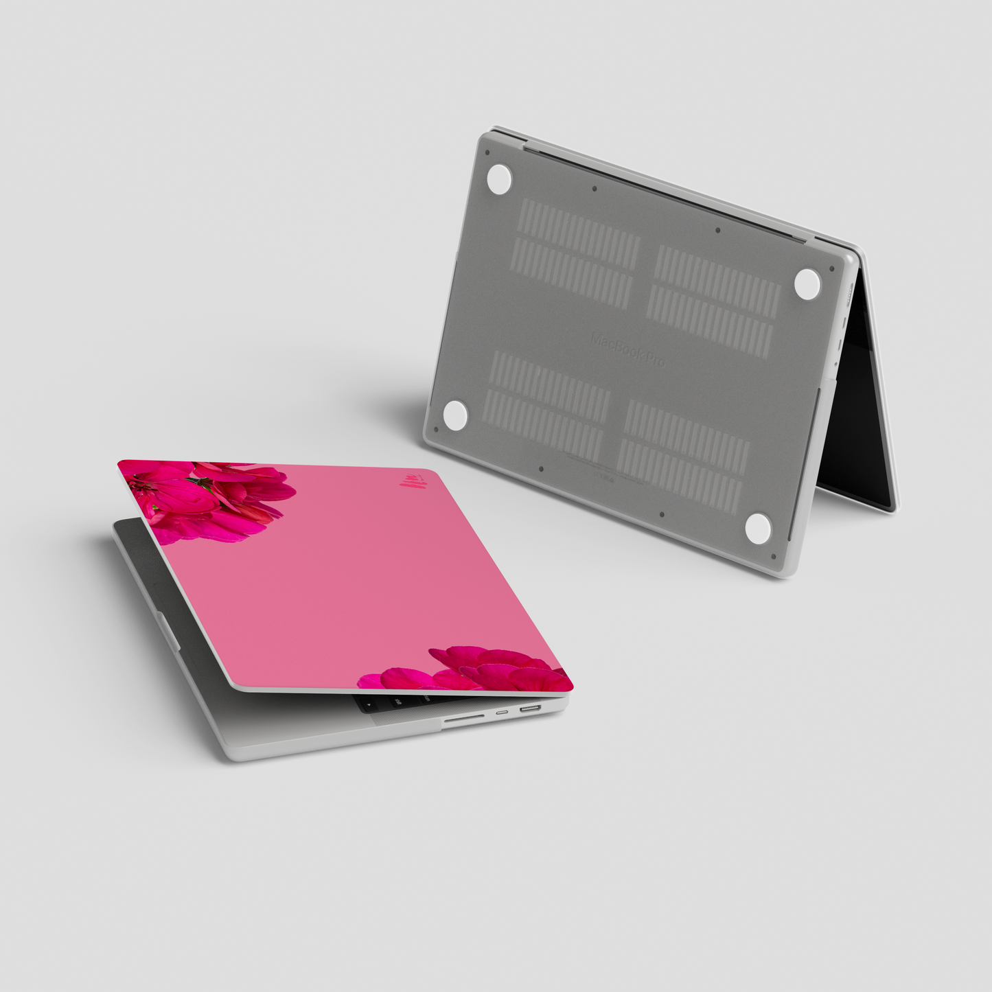 Pink Flower Bloom MacBook Case