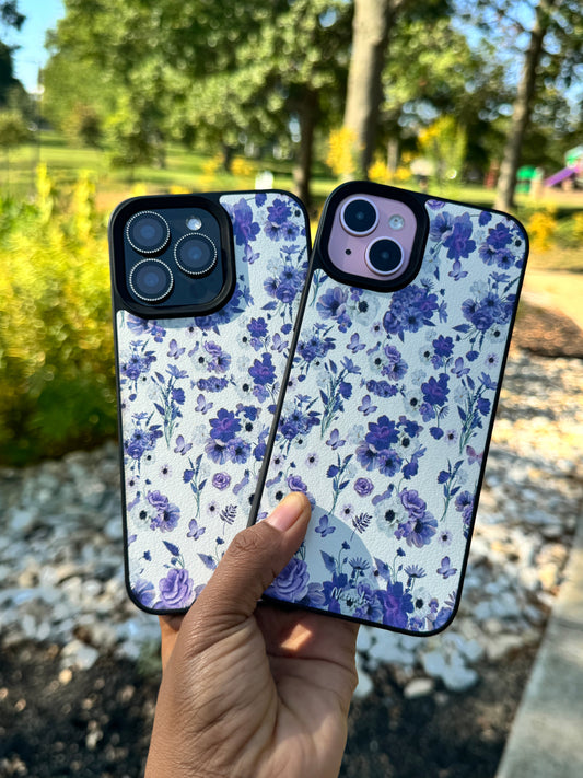 Purple Garden iPhone Case