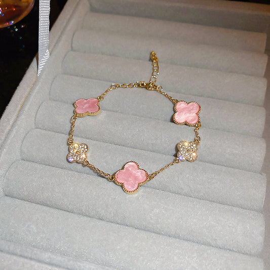 Clover zircon Bracelet
