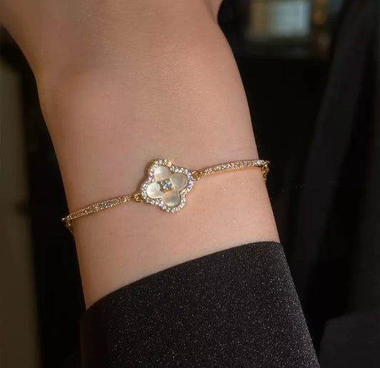 Clover zircon Bracelet