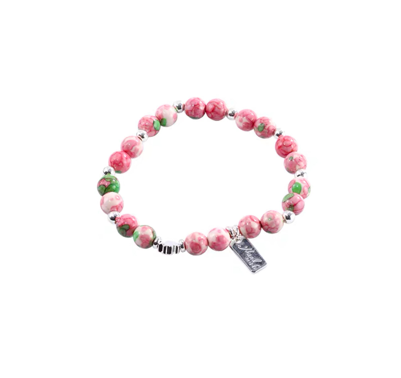 Cherry Blossom Pink Freshwater Pearl Bracelet