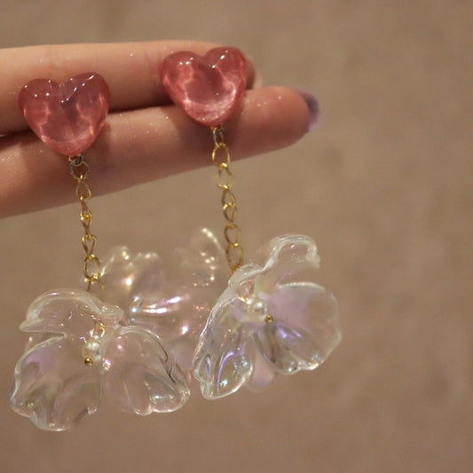 Super fairy pink transparent